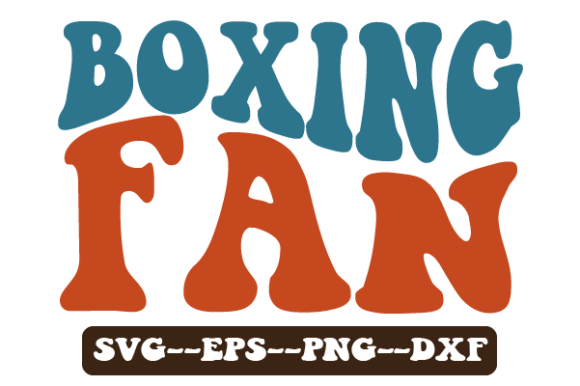 Boxing Fan Retro Wavy SVG: A Designer’s Review