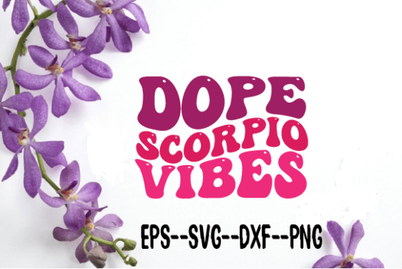 Dope Scorpio Vibes: A Retro SVG Review