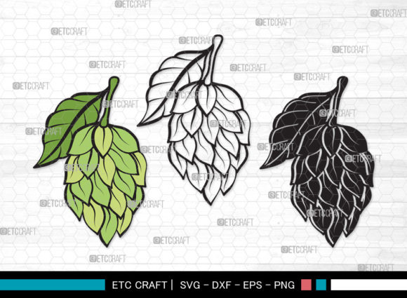Hops SVG: A Designer’s Take on Beer-Themed Embroidery