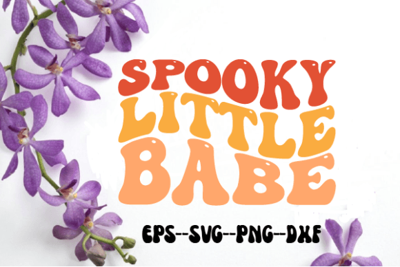 Reviewing Spooky Little Babe Retro Wavy Svg for Stitching