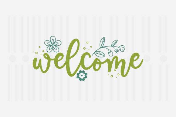 Reviewing Welcome,spring Svg for Embroidery Projects